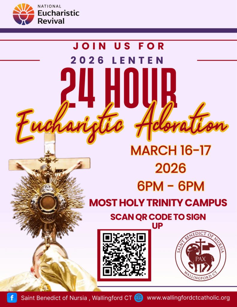 Lenten 24hr. Eucharistic Adoration